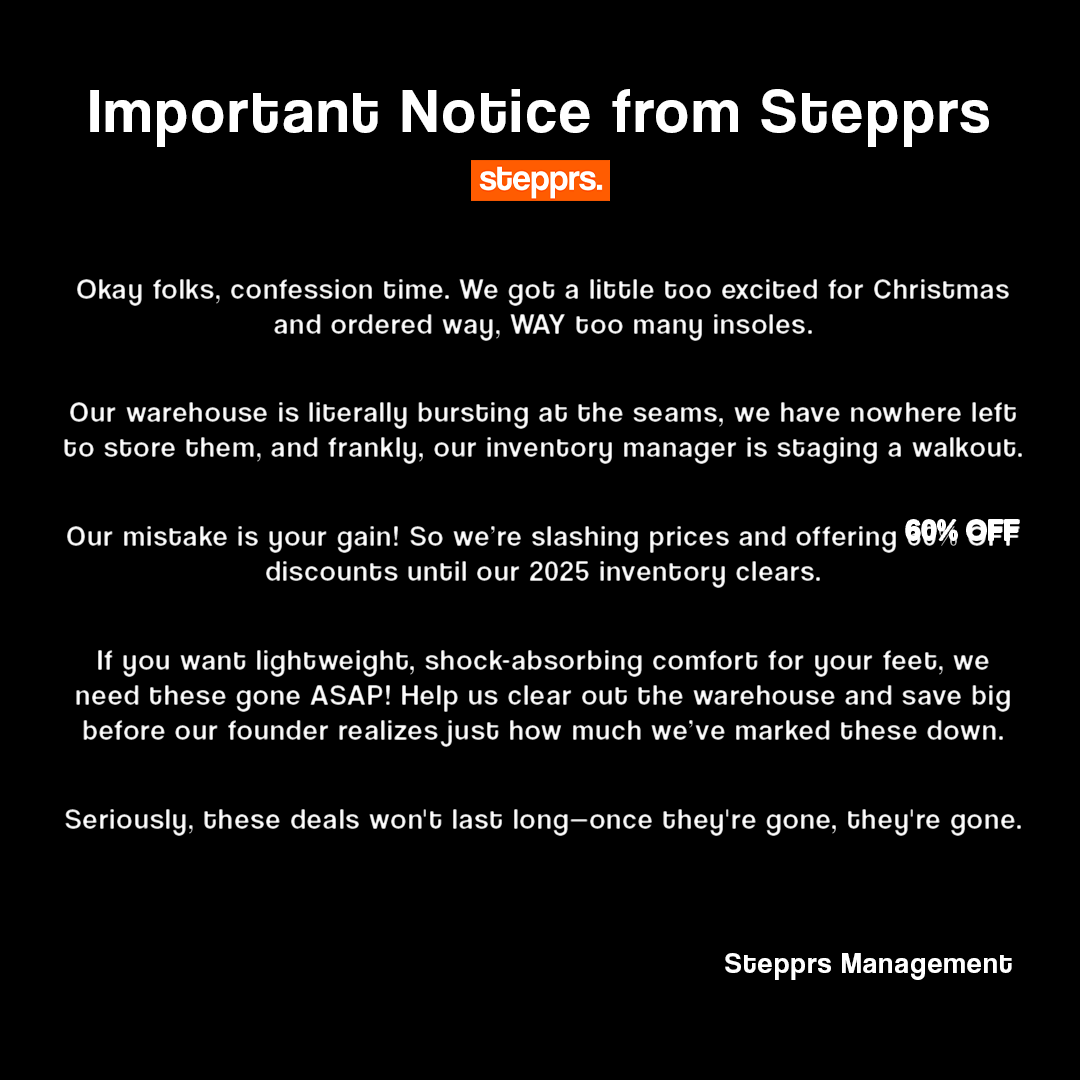 Stepprs Facebook ad