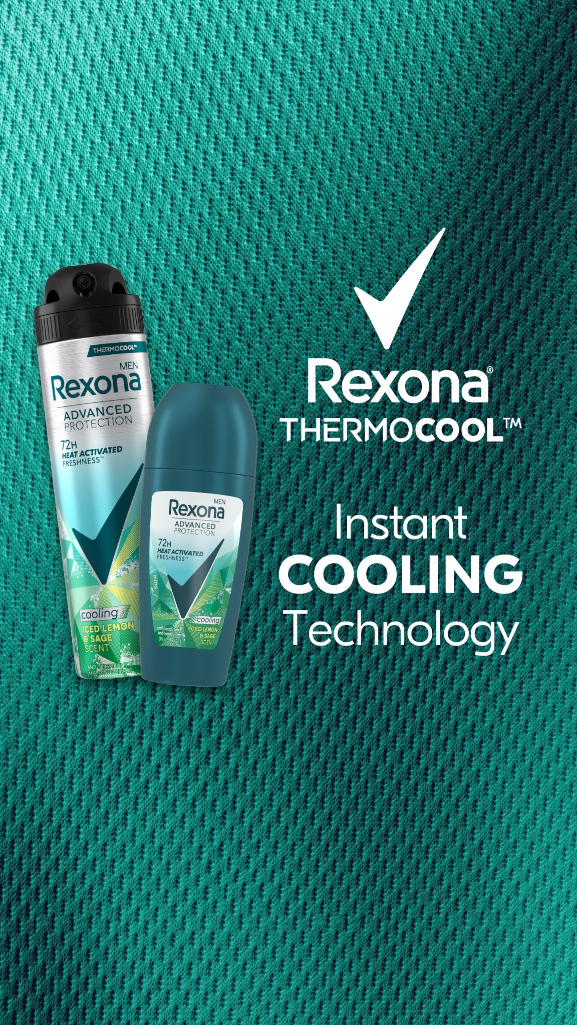 Rexona Nordics Facebook ad