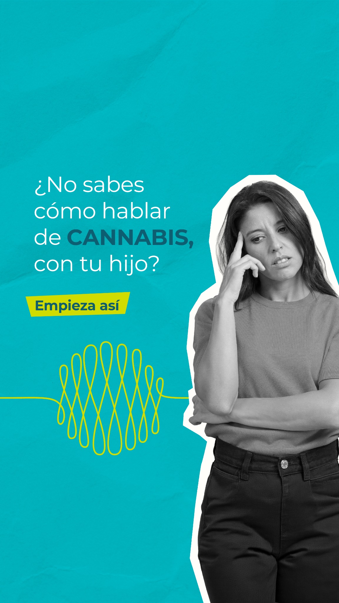 CIMA Menonita Salud Mental Facebook ad: El uso temprano de cannabis en adolescentes puede…