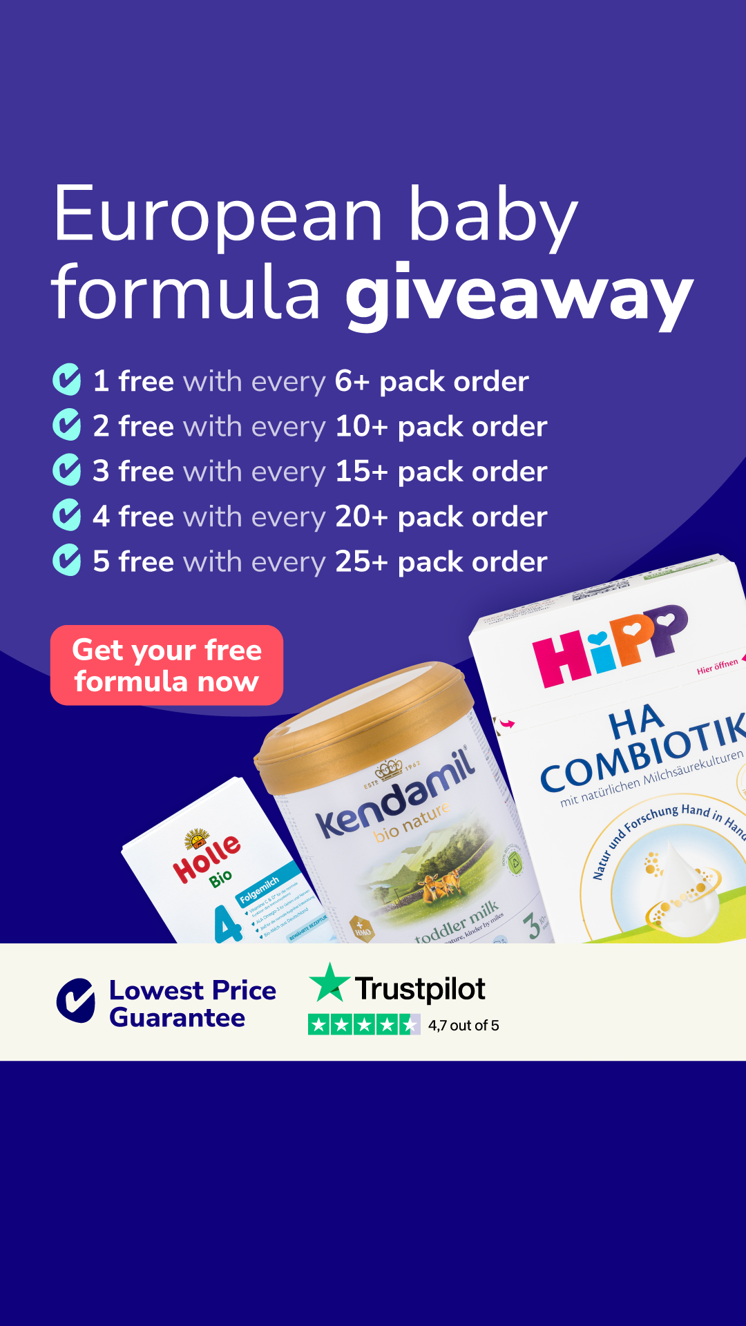 Zen Organic Formula Facebook ad