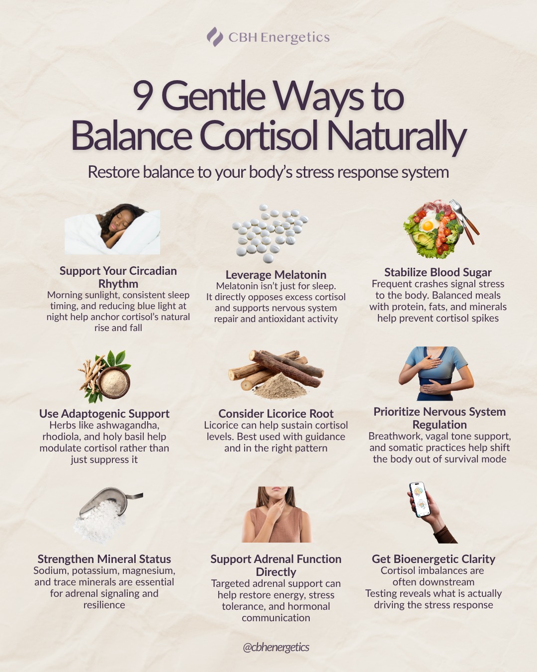 CBH Energetics Facebook ad