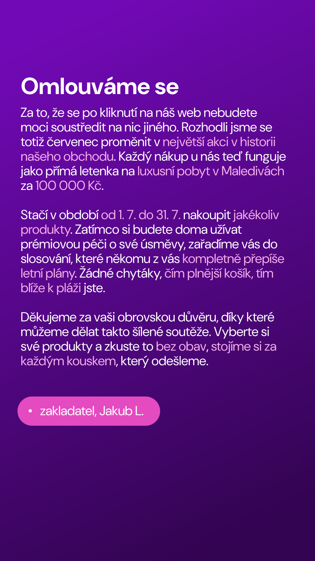 LYSS CZ/SK Facebook ad