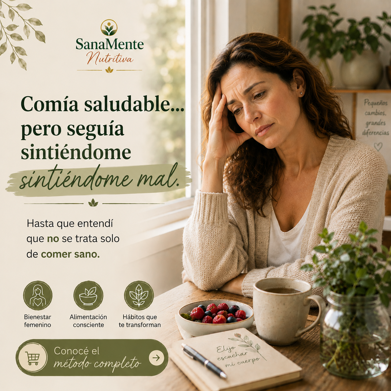 SanaMente Nutritiva Facebook ad from Jun 12, 2026