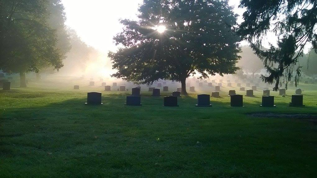 Roselawn Cemetery Facebook ad: Permanent Placement for Cremation and Traditional Burial.
