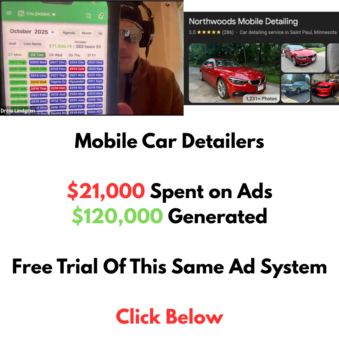 Rocket Detailer Facebook ad