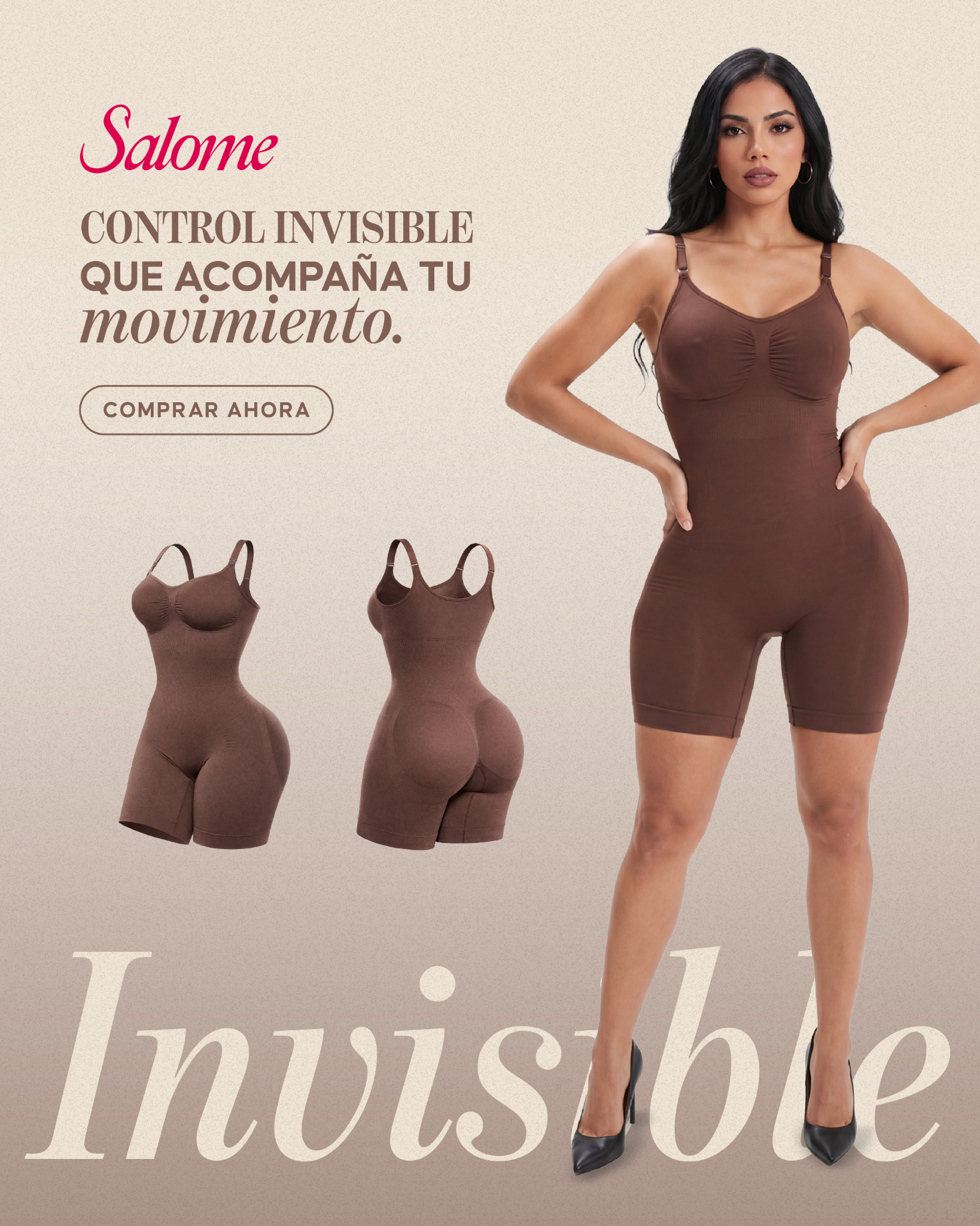 Fajas Salome La Original Facebook ad: Tu figura mejora