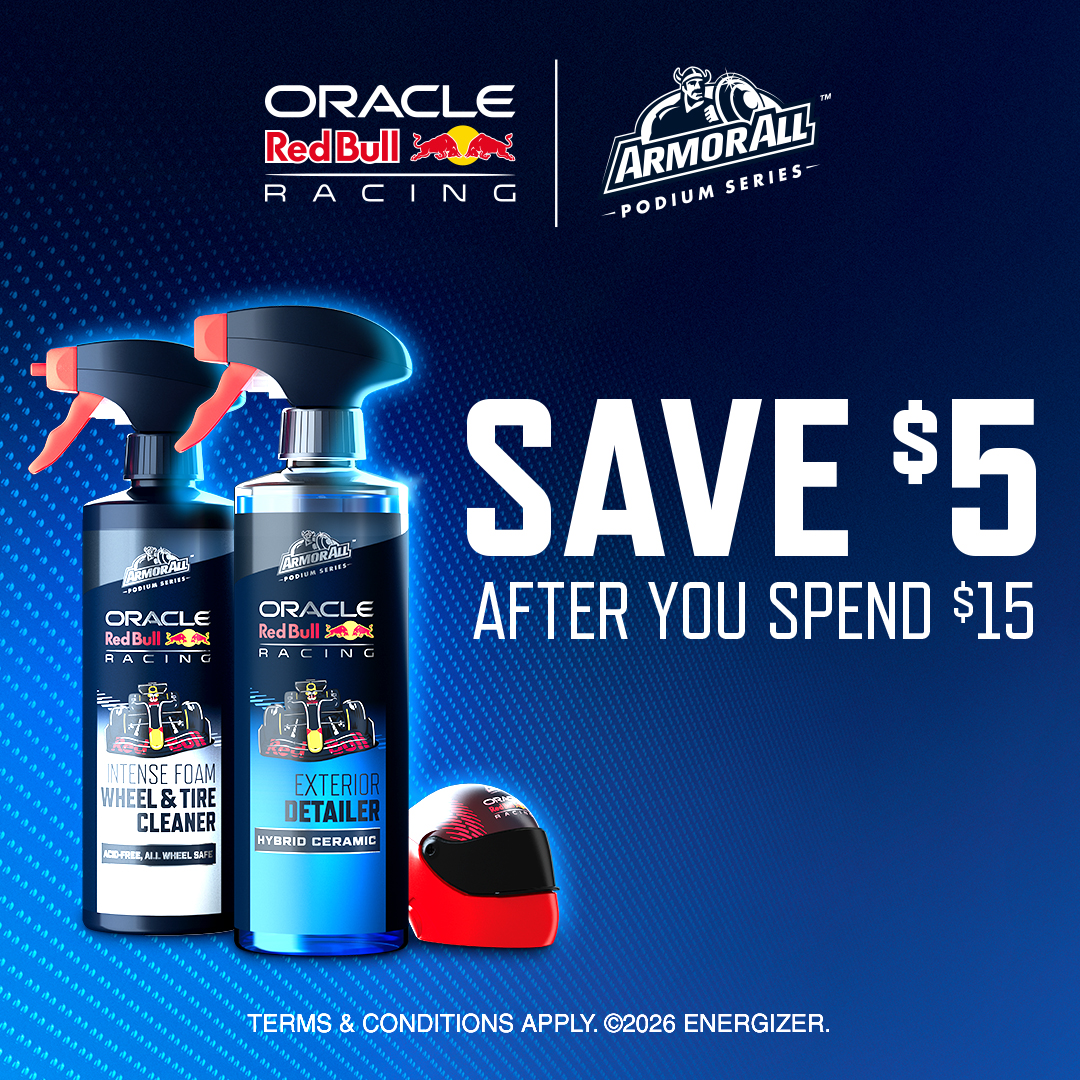 Armor All Podium Series Facebook ad