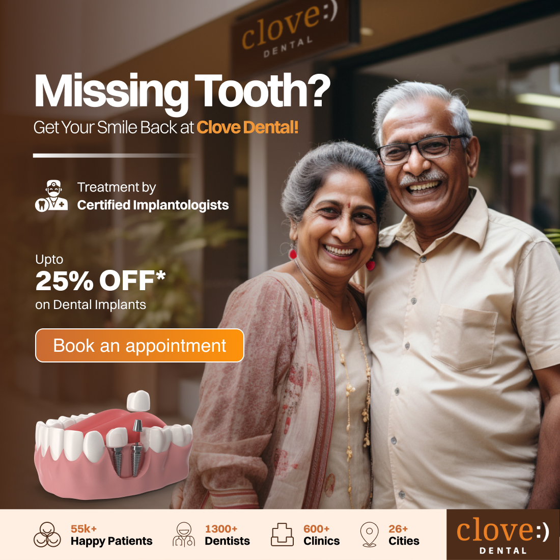 Clove Dental Facebook ad