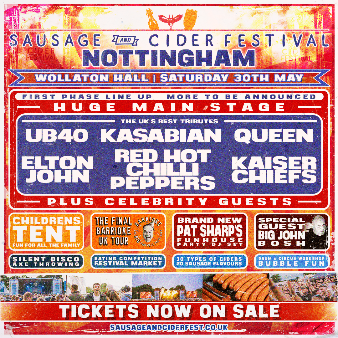 Sausage and Cider Fest - Nottingham Facebook ad: Sausage and Cider Festival - Nottingham 2026