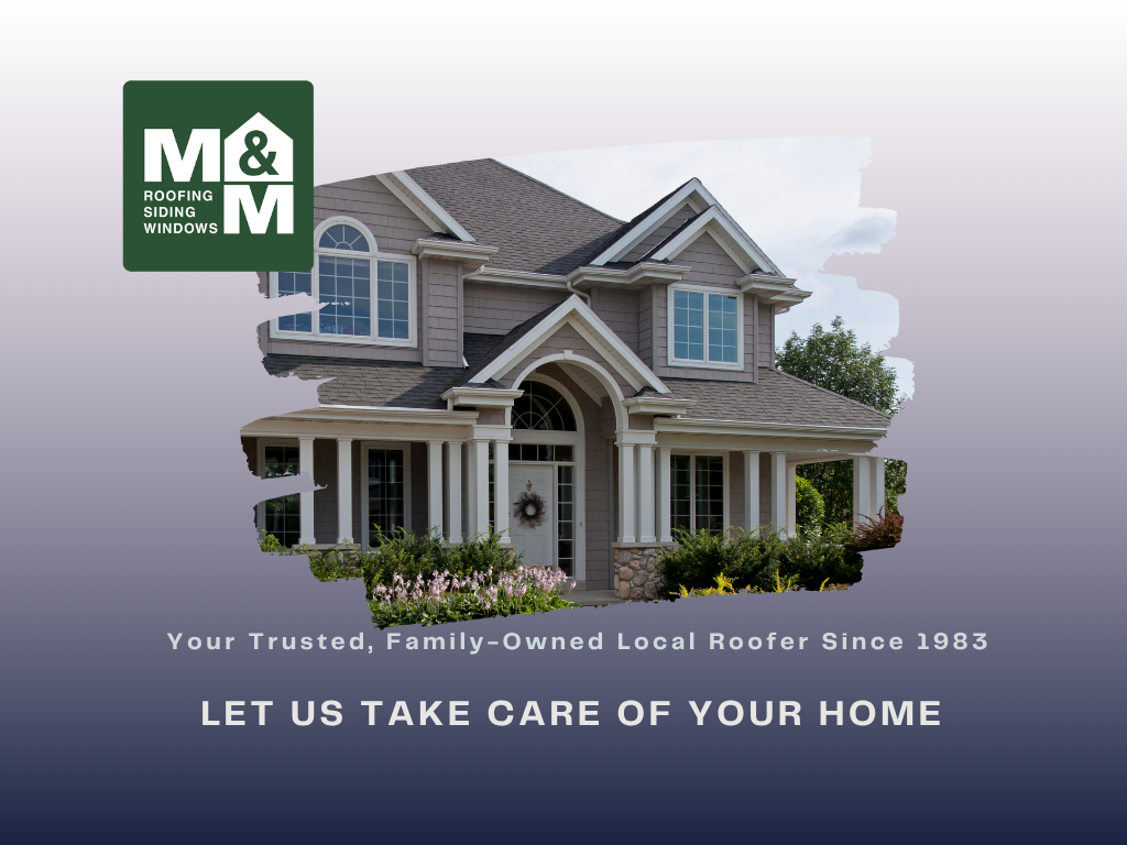 M & M Roofing, Siding & Windows Facebook ad