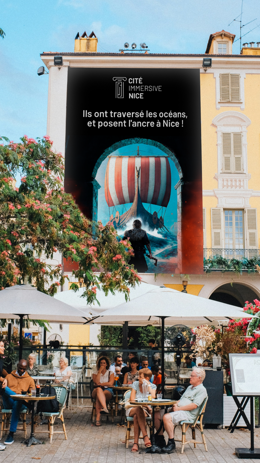 Cité Immersive Viking Facebook ad from Mar 18, 2026