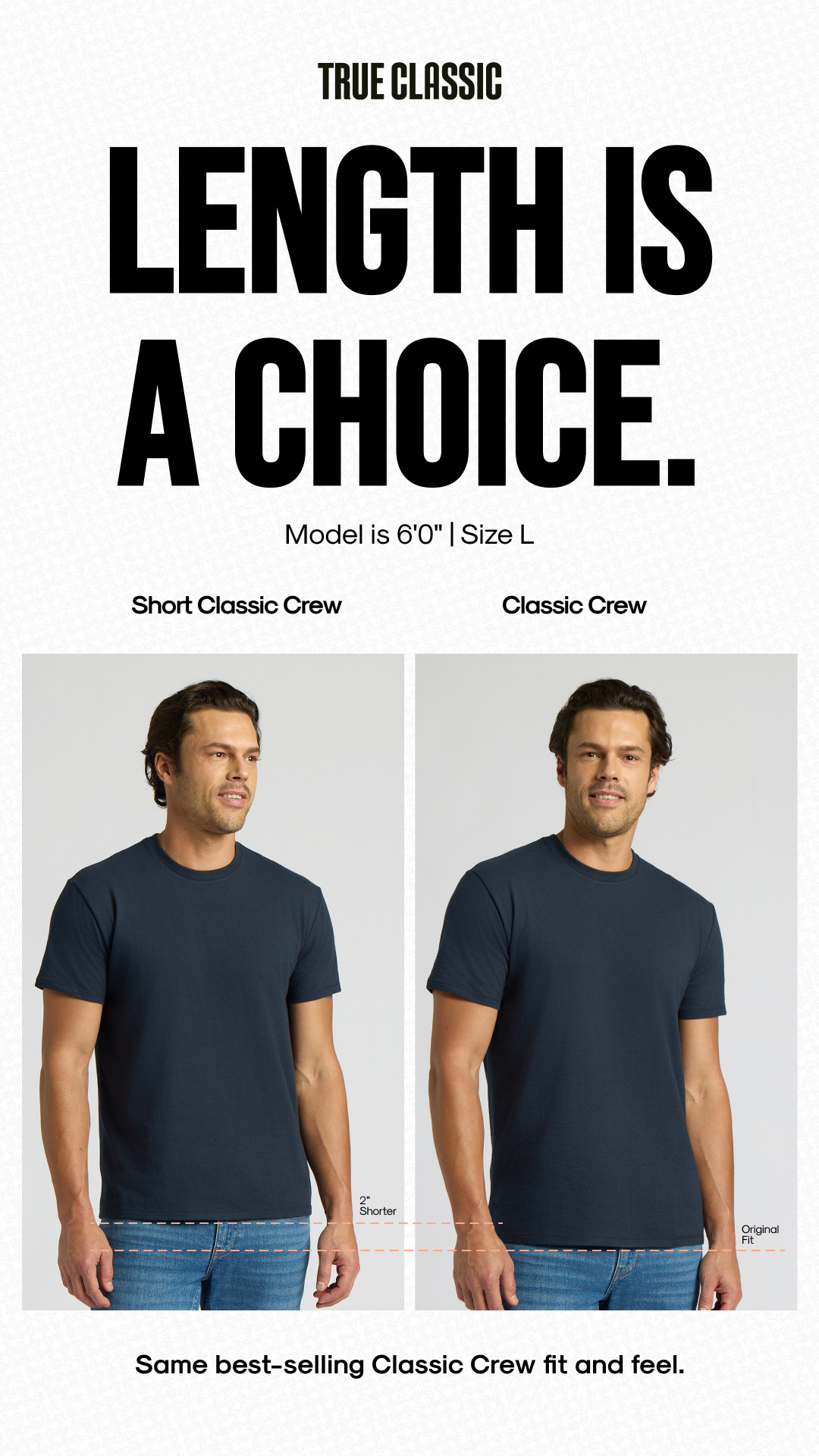 True Classic Facebook ad