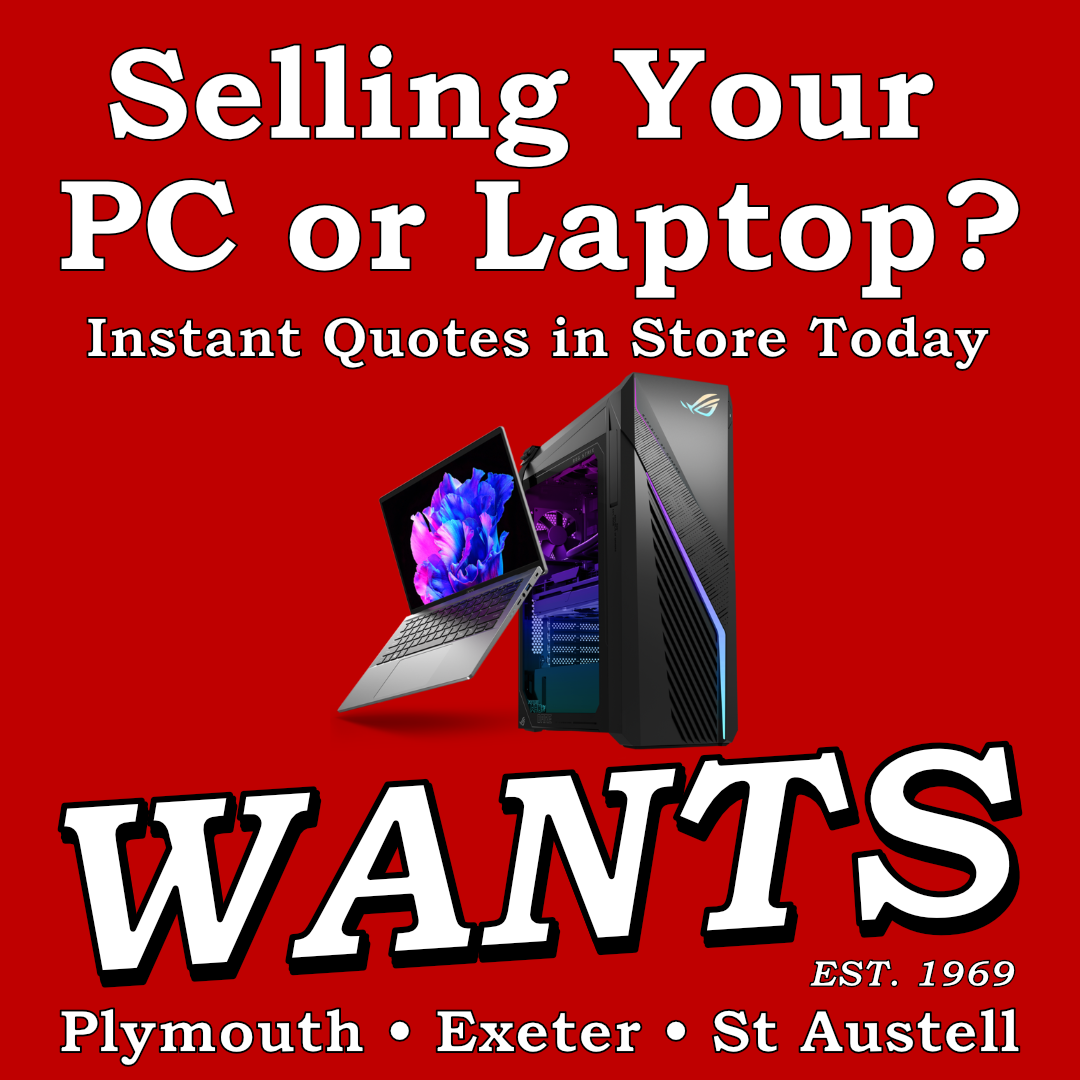 Wants Shop Facebook ad: Wants | Sell Your Items Online or In-Store, Top Value…