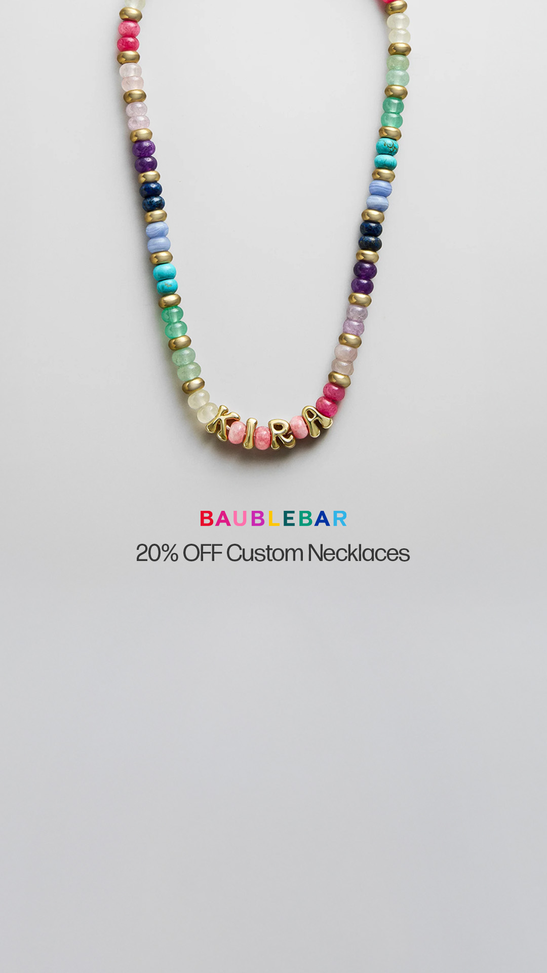 BaubleBar Facebook ad