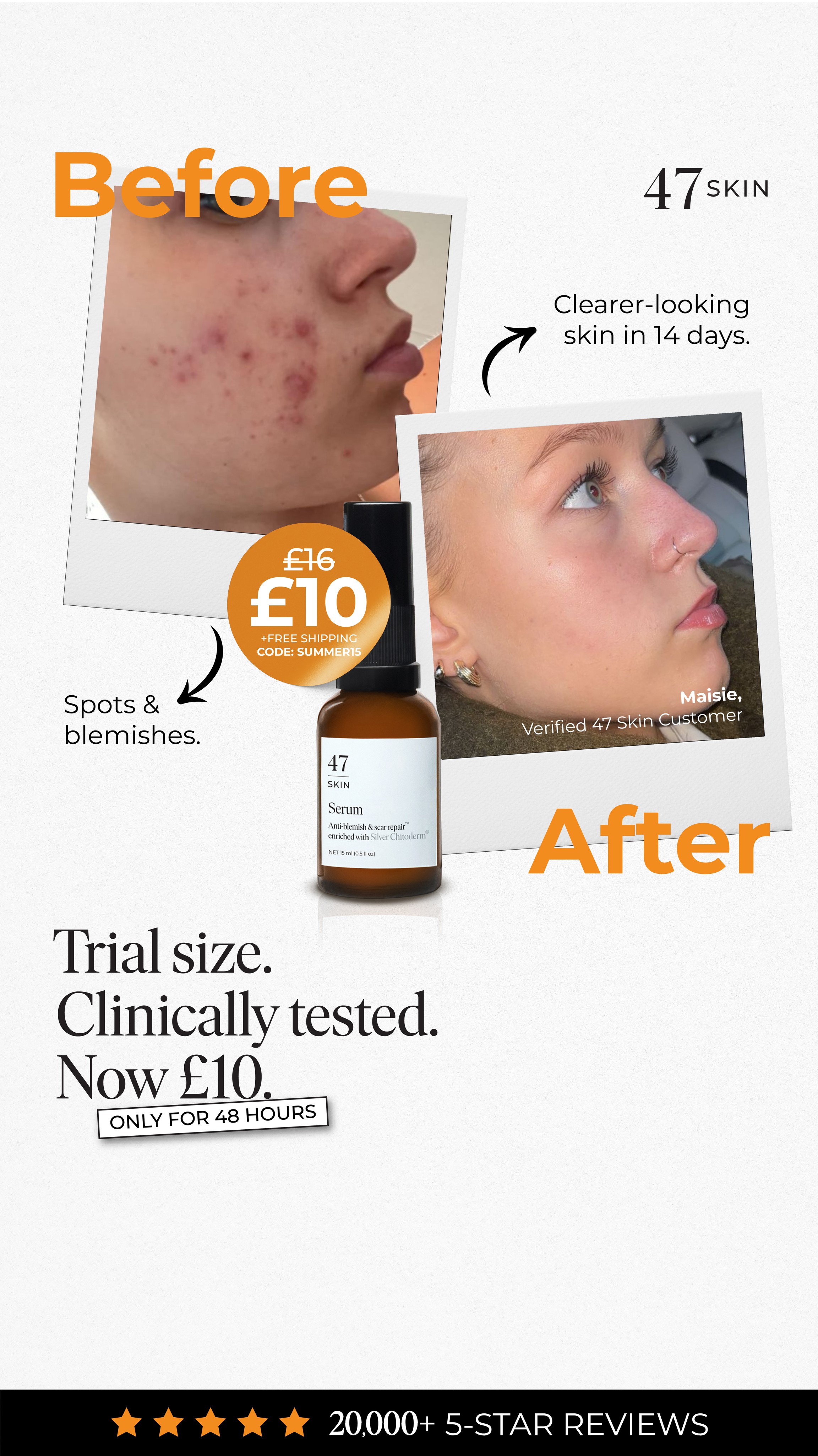 47Skin Facebook ad