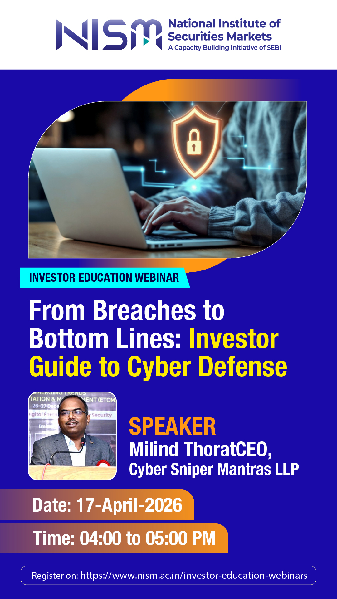 National Institute of Securities Markets Facebook ad