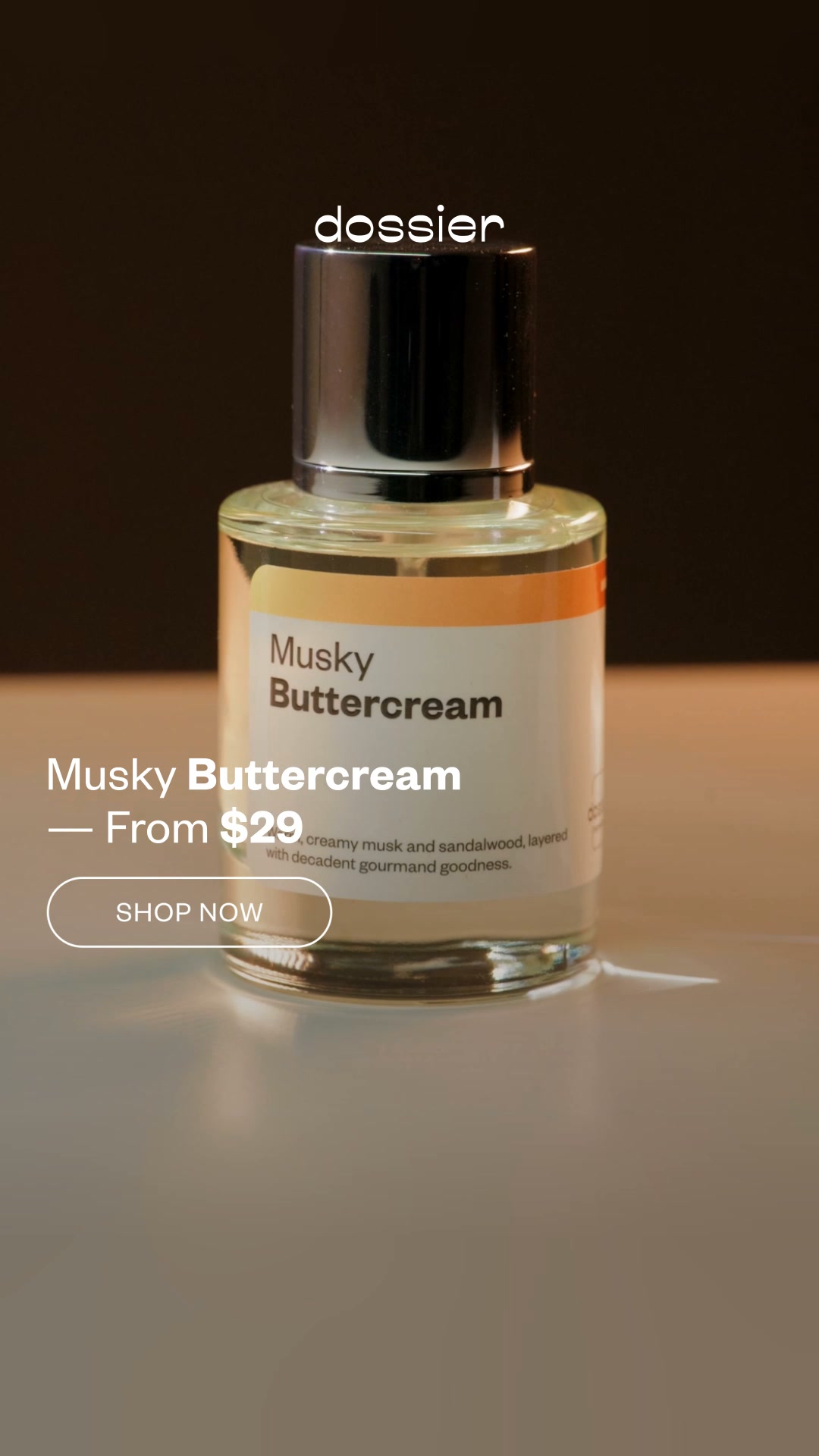 Dossier Facebook ad: Find your new signature scent