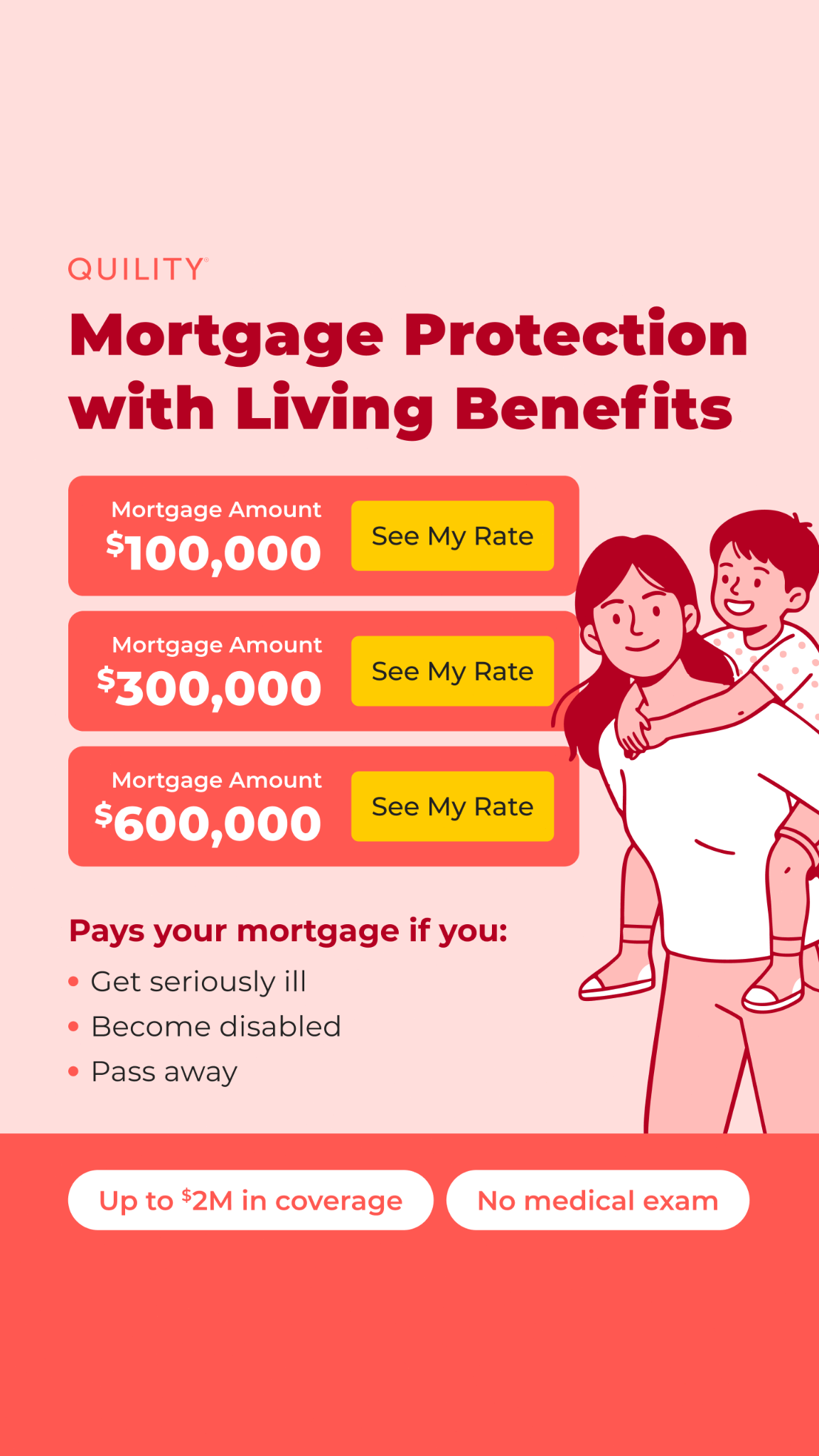 Quility Insurance Facebook ad