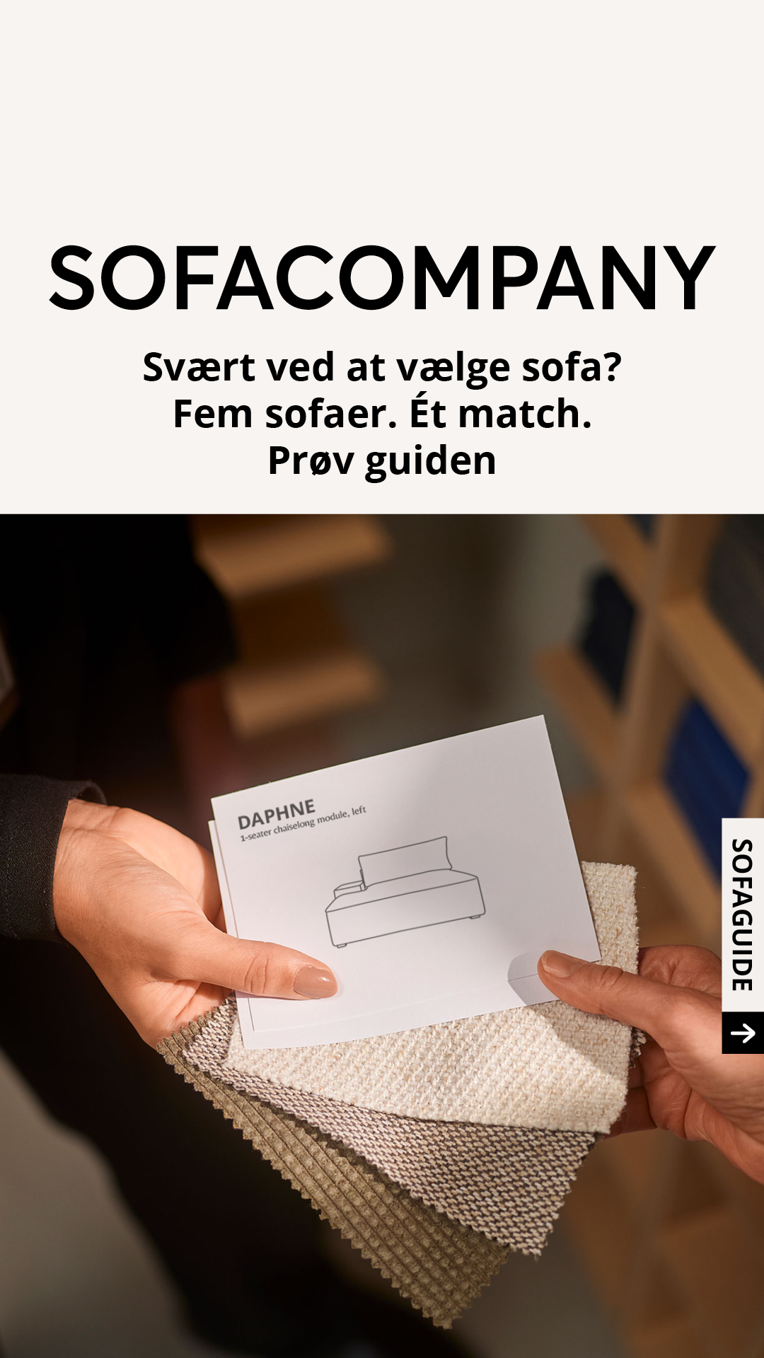 Sofacompany Facebook ad