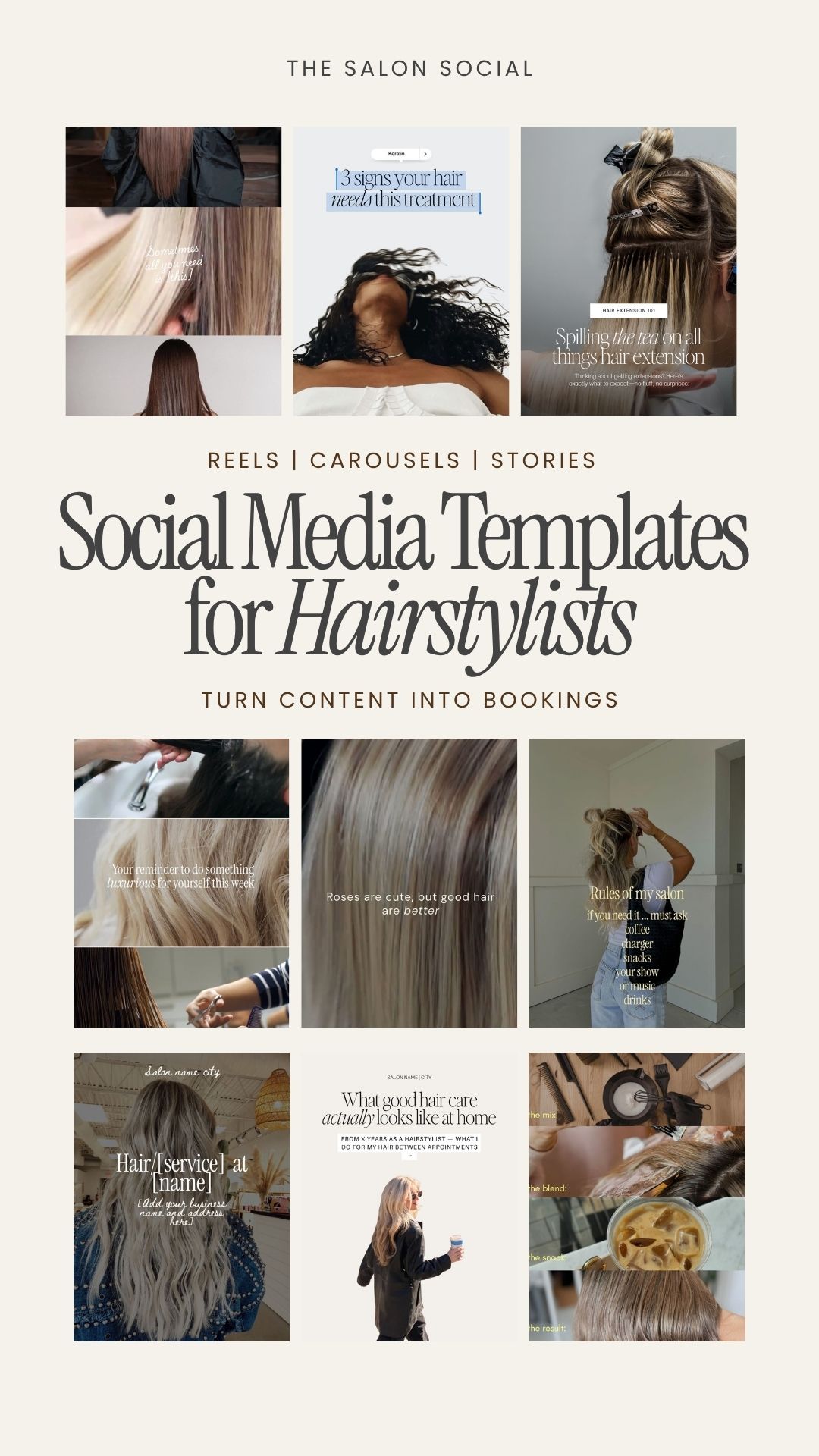 The Salon Social Facebook ad