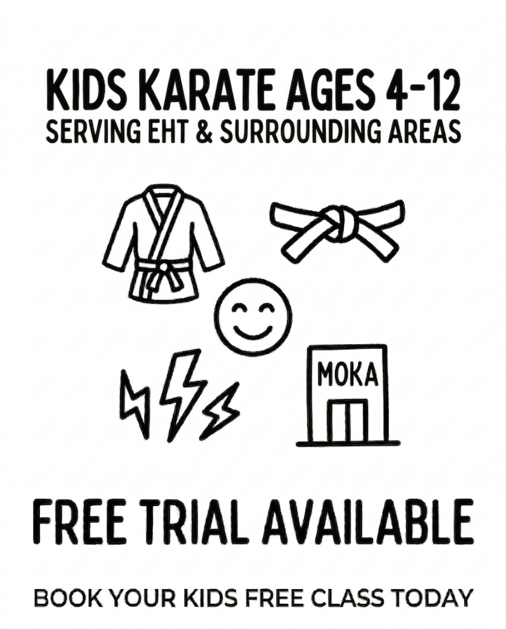 Modesto's Karate Academies -Egg Harbor Township, NJ Facebook ad: Free Kids Karate Class in Egg Harbor Township