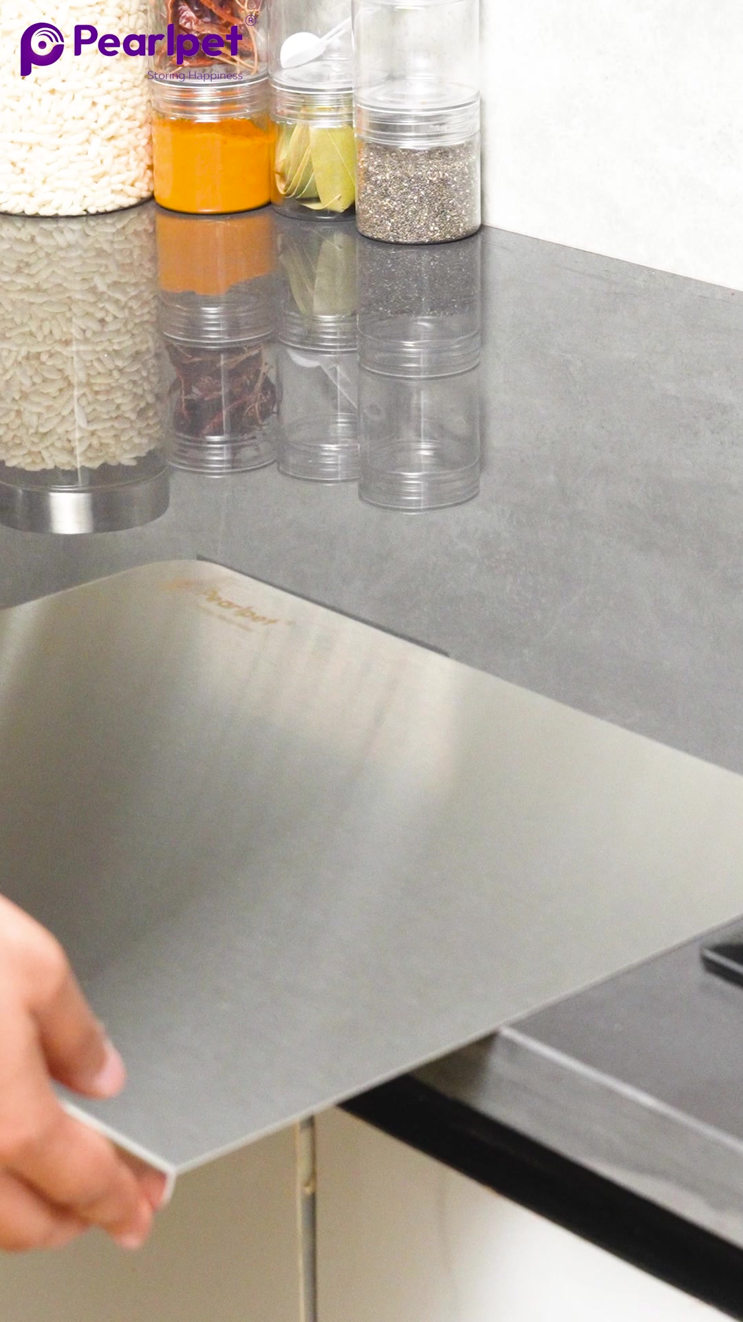 Pearlpet Facebook ad: Pearlpet Stainless Steel Chopping Board