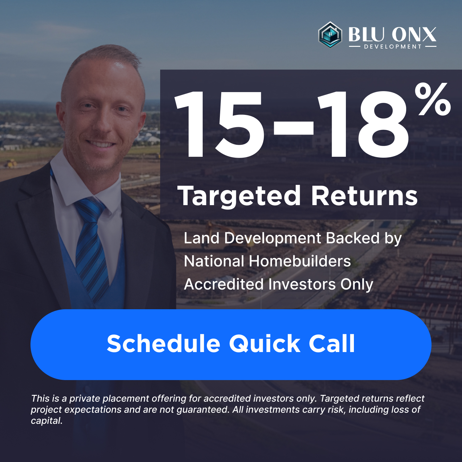 Blu Onx Development Facebook ad
