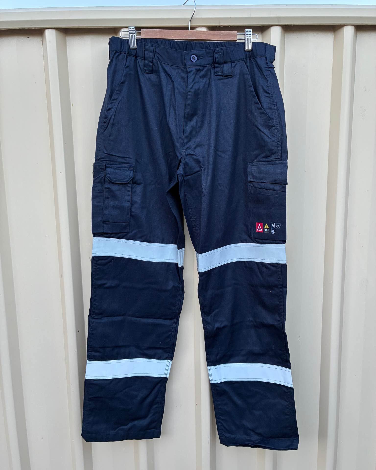 Angus Butterfield Facebook ad: SKANWEAR Strata Work Pants - Fire Resistant - Reflective…