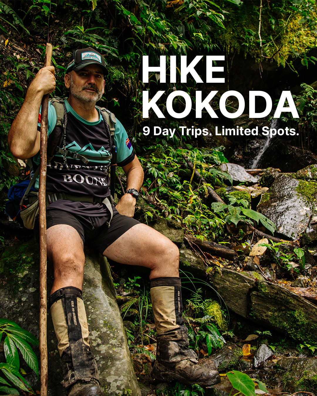 Adventure Bound Facebook ad from Jan 23, 2026