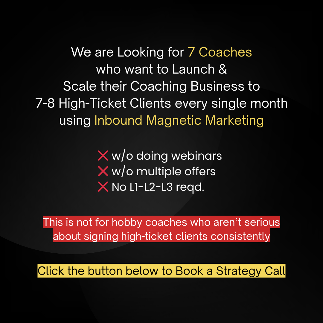 Coach Sharvil Arolkar Facebook ad: Coaches: Stop Overcomplicating Growth