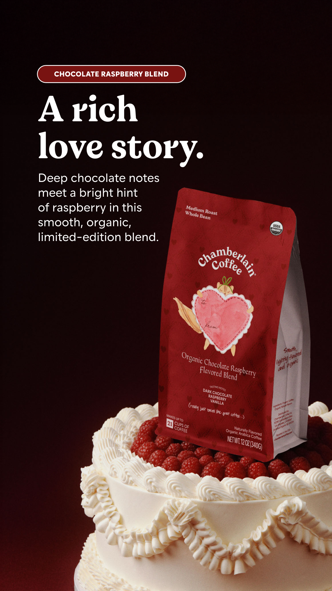 Chamberlain Coffee Facebook ad