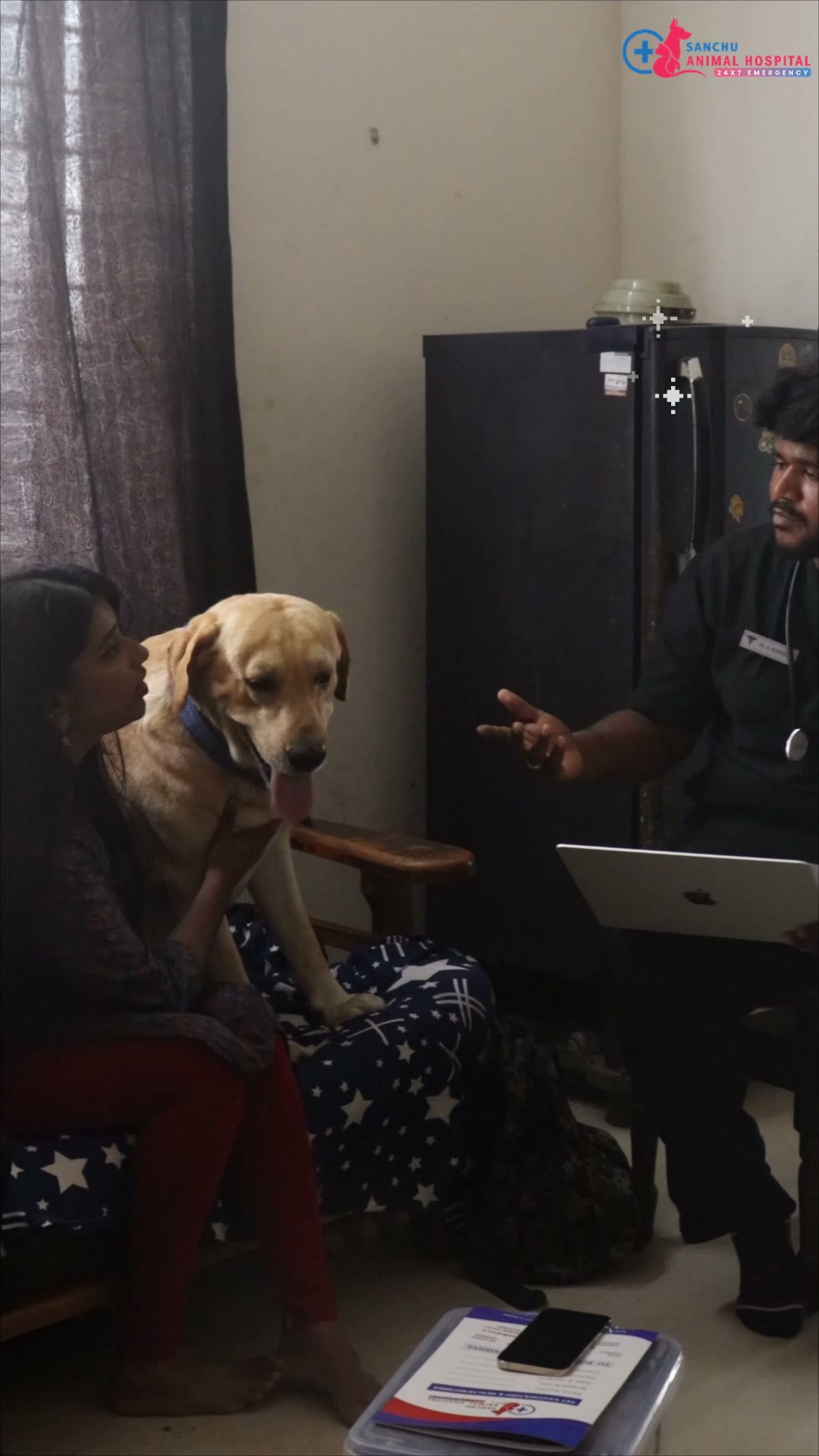 Sanchu Animal Hospital Facebook ad: Home visits are back!