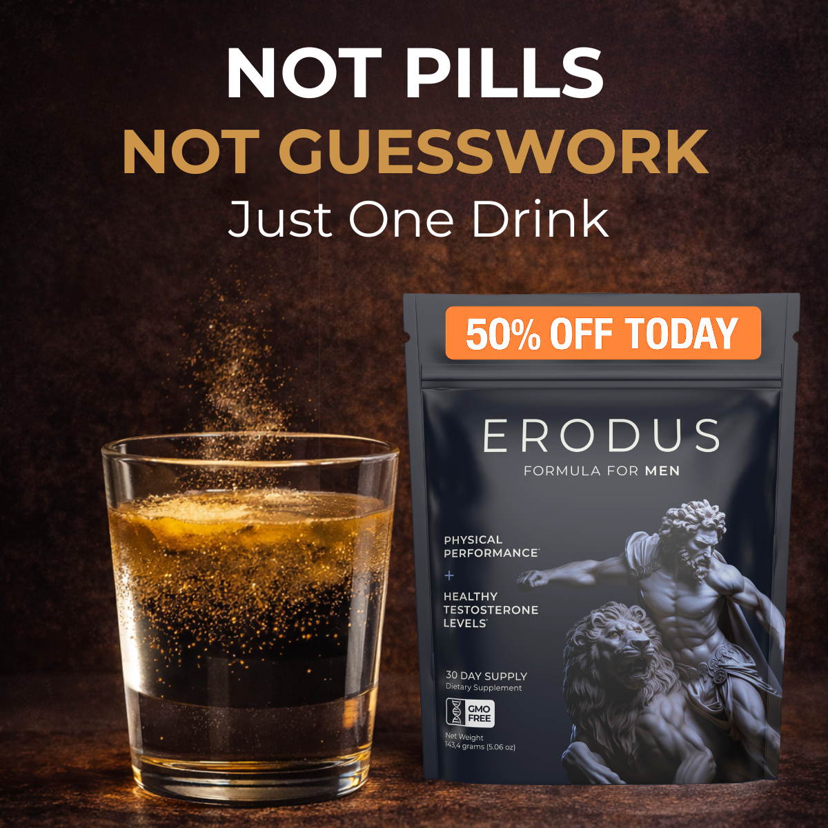 Erodus Formula For Men Facebook ad