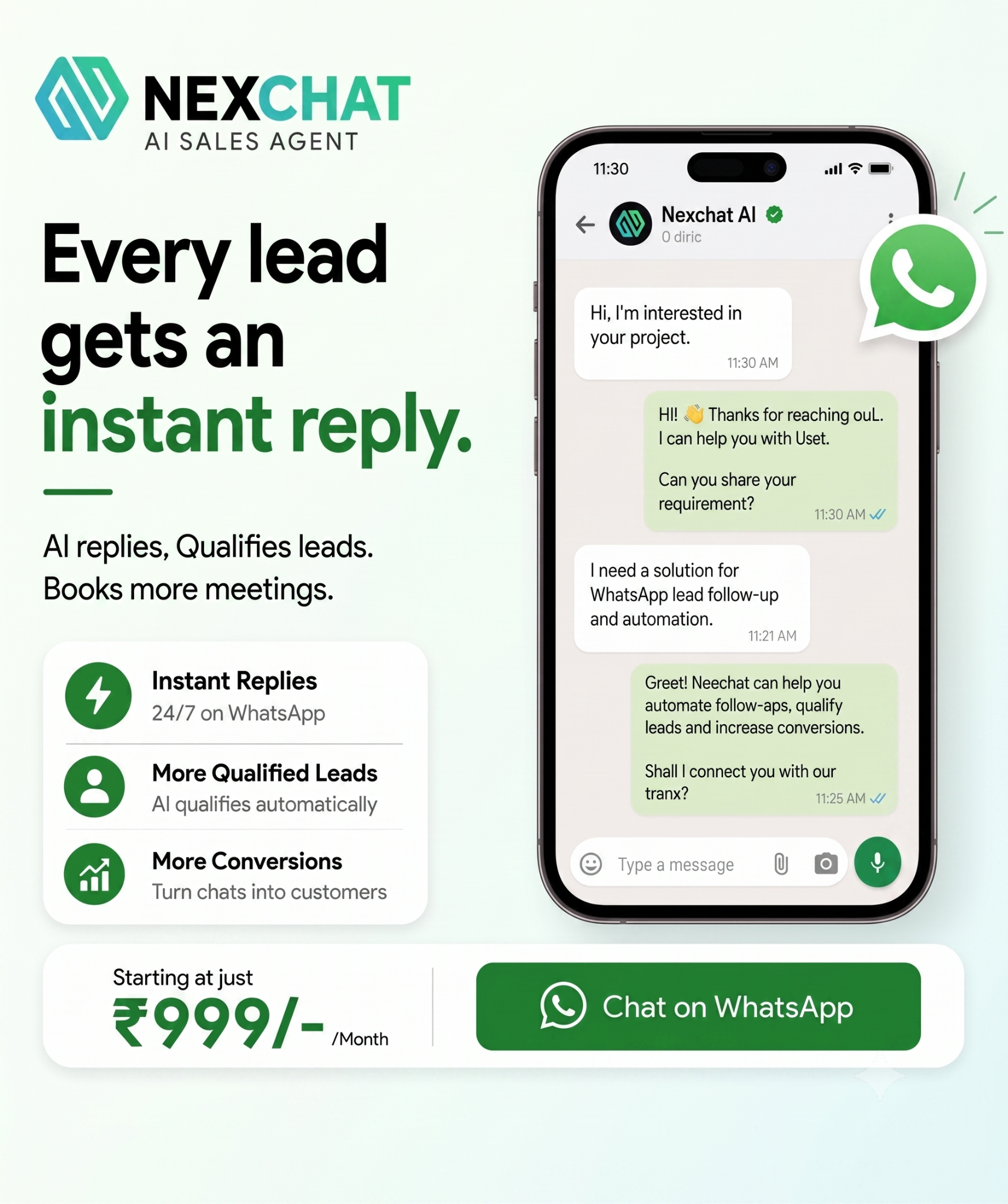 Thenexchat Facebook ad