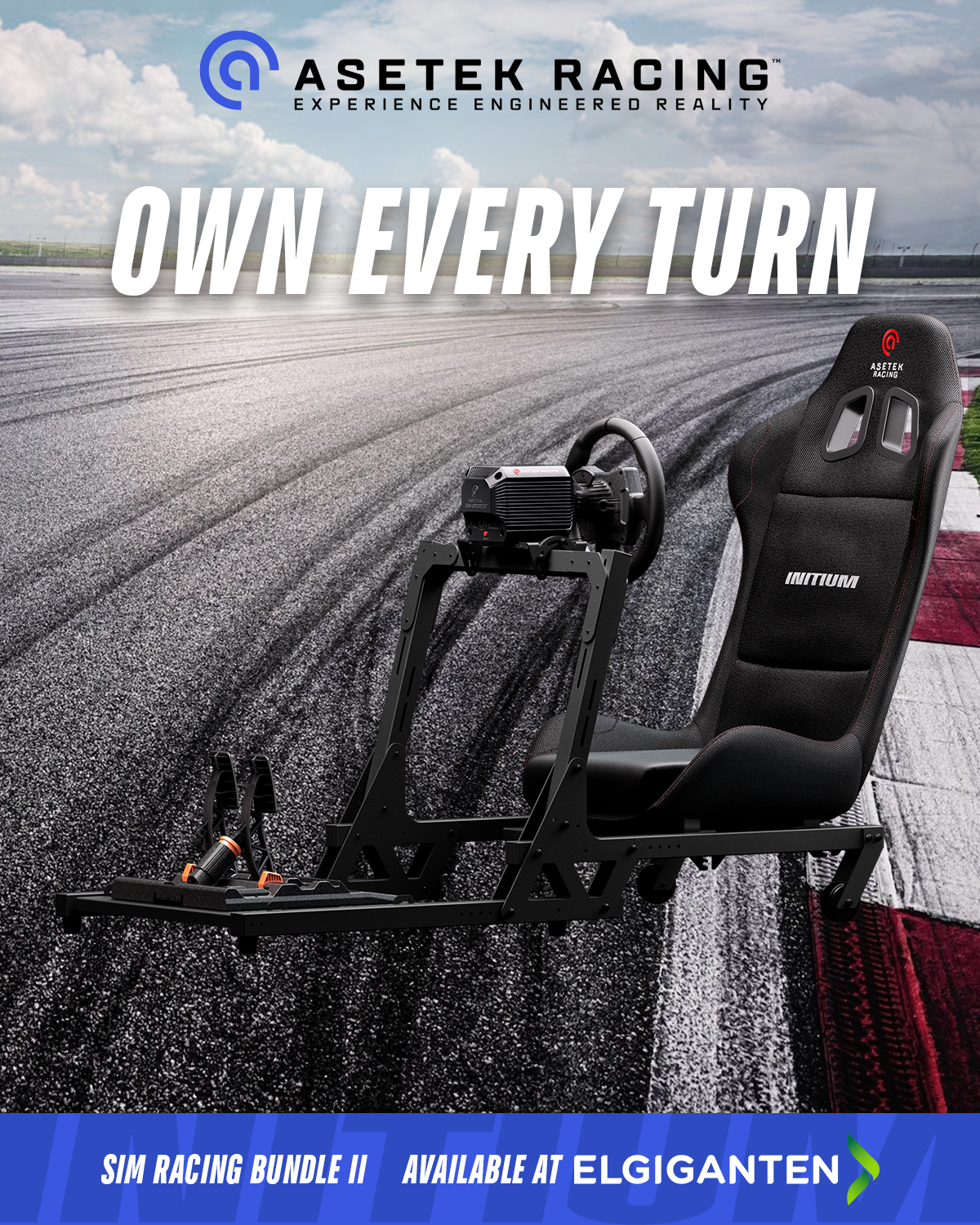 Asetek Racing Facebook ad: Se mere hos Elgiganten