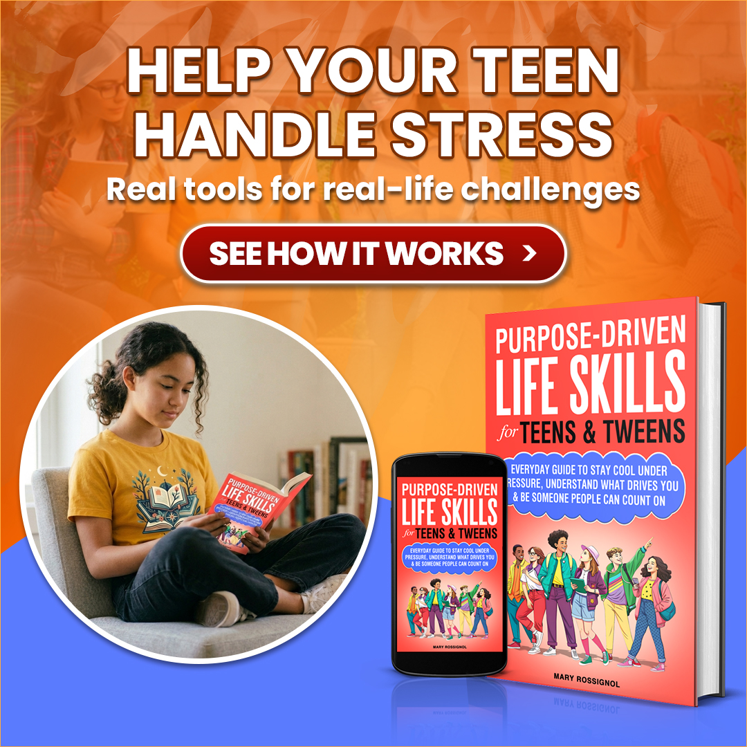Teen Personal Growth Series Facebook ad: Build Stronger Teens Today