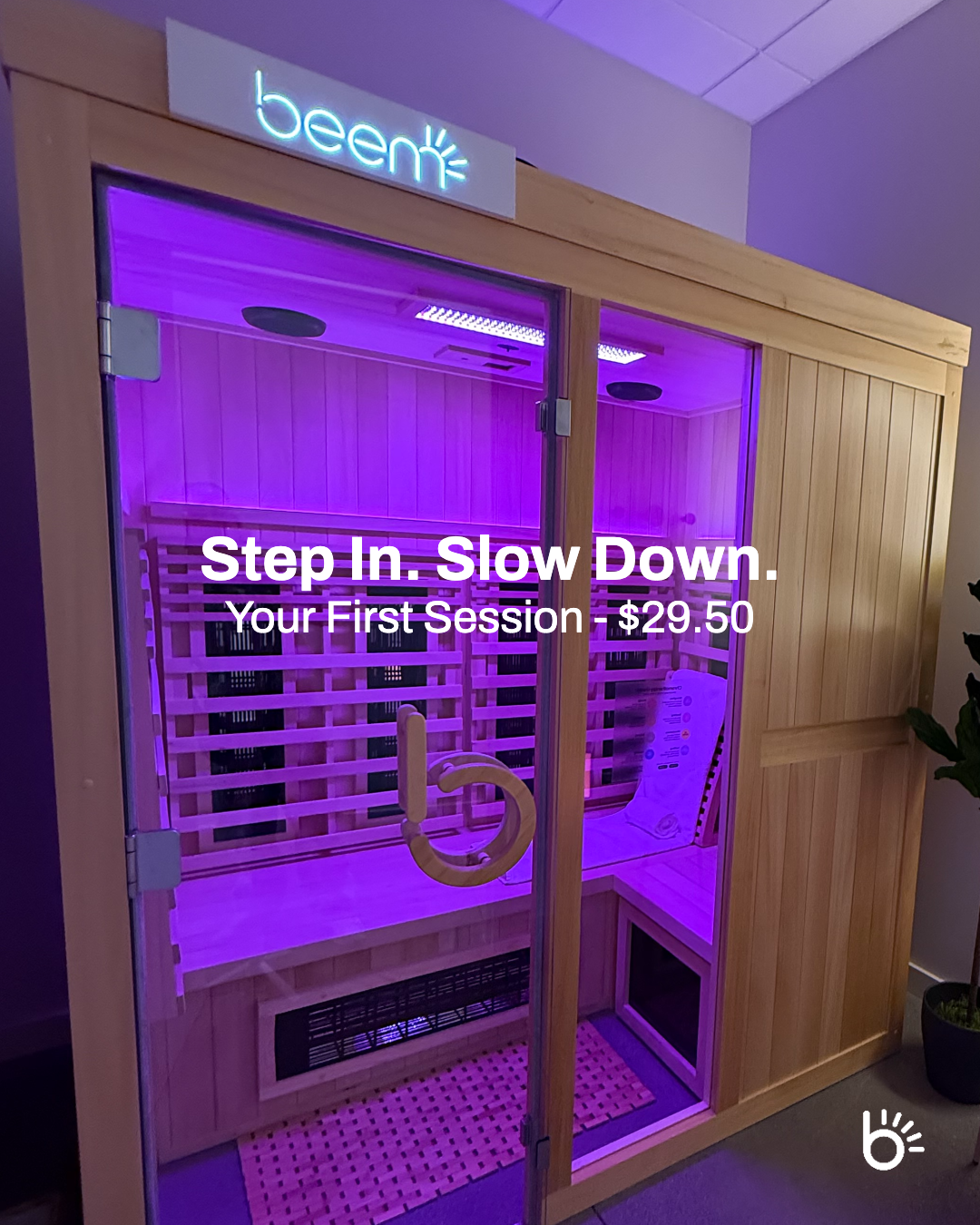 Beem Light Sauna Southend Facebook ad