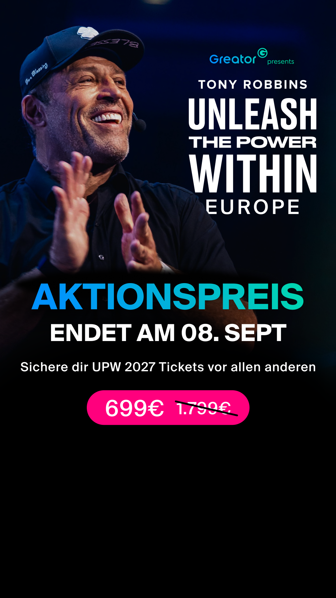 Greator Facebook ad