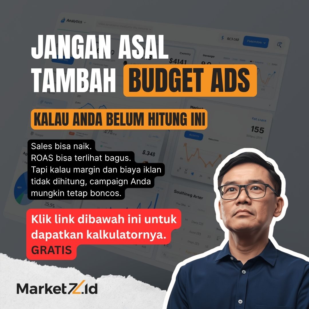 Marketz.id 10X Performance Digital Agency & Consultant Facebook ad: Sales naik BUKAN jaminan iklan Anda profit!