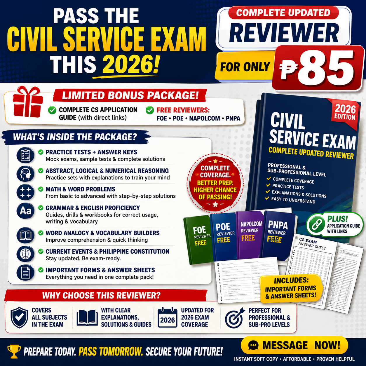 Civil Service Corner Ph Facebook ad