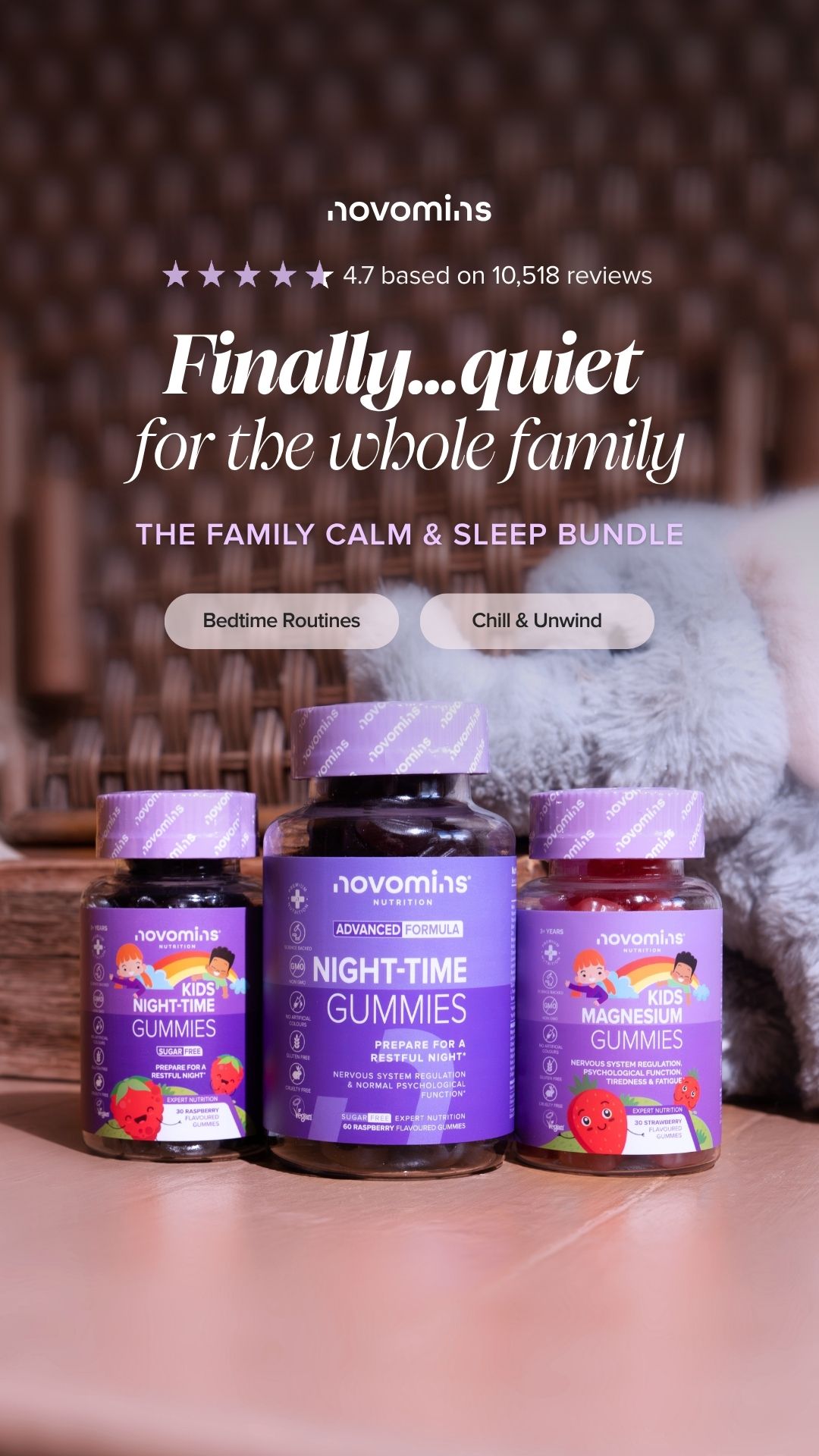 Novomins Nutrition Facebook ad