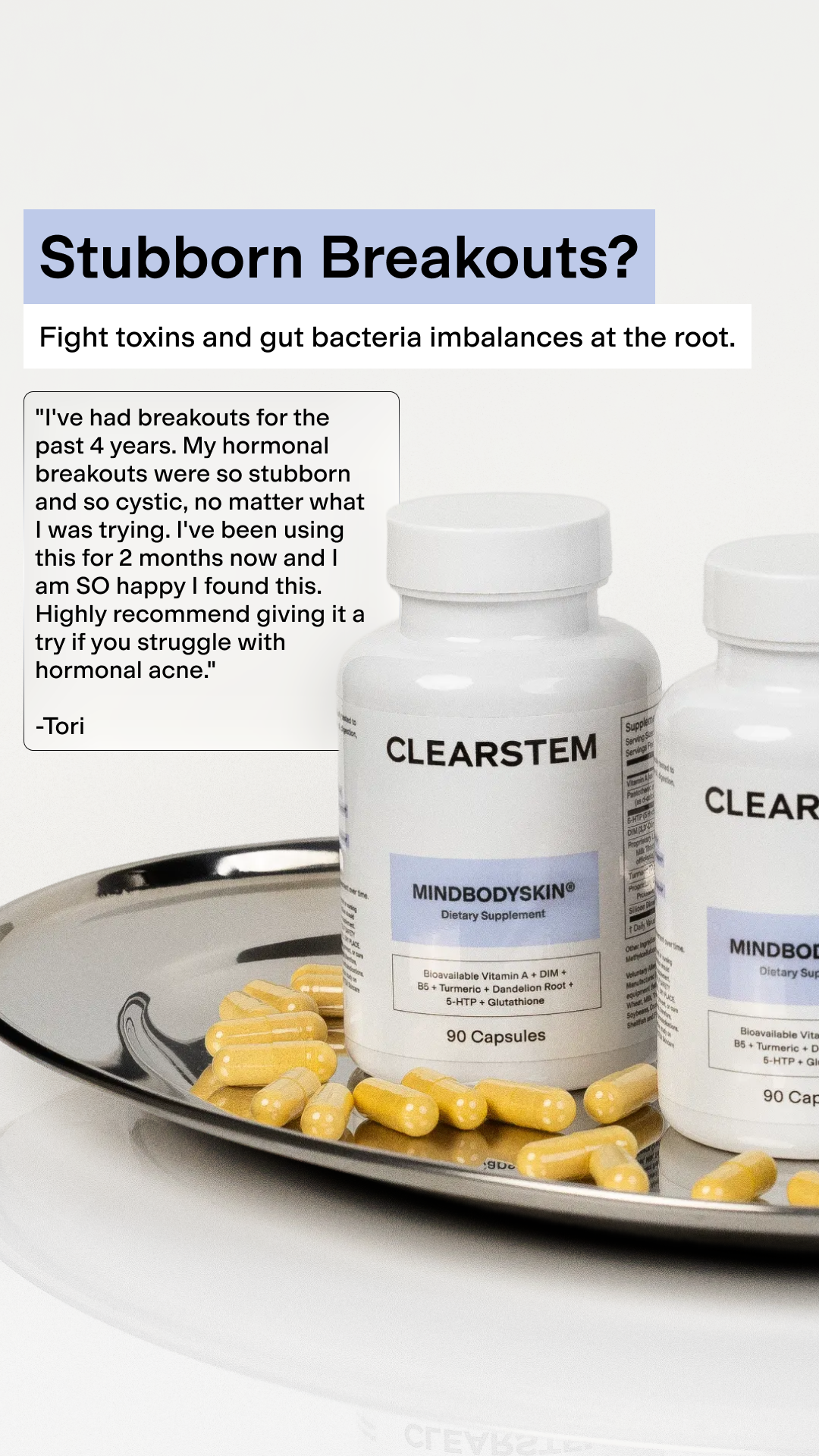 CLEARSTEM Skincare Facebook ad