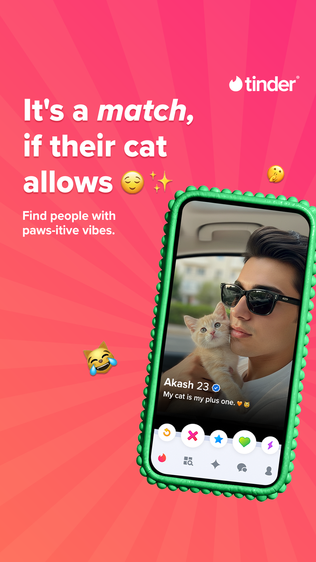 Tinder Facebook ad