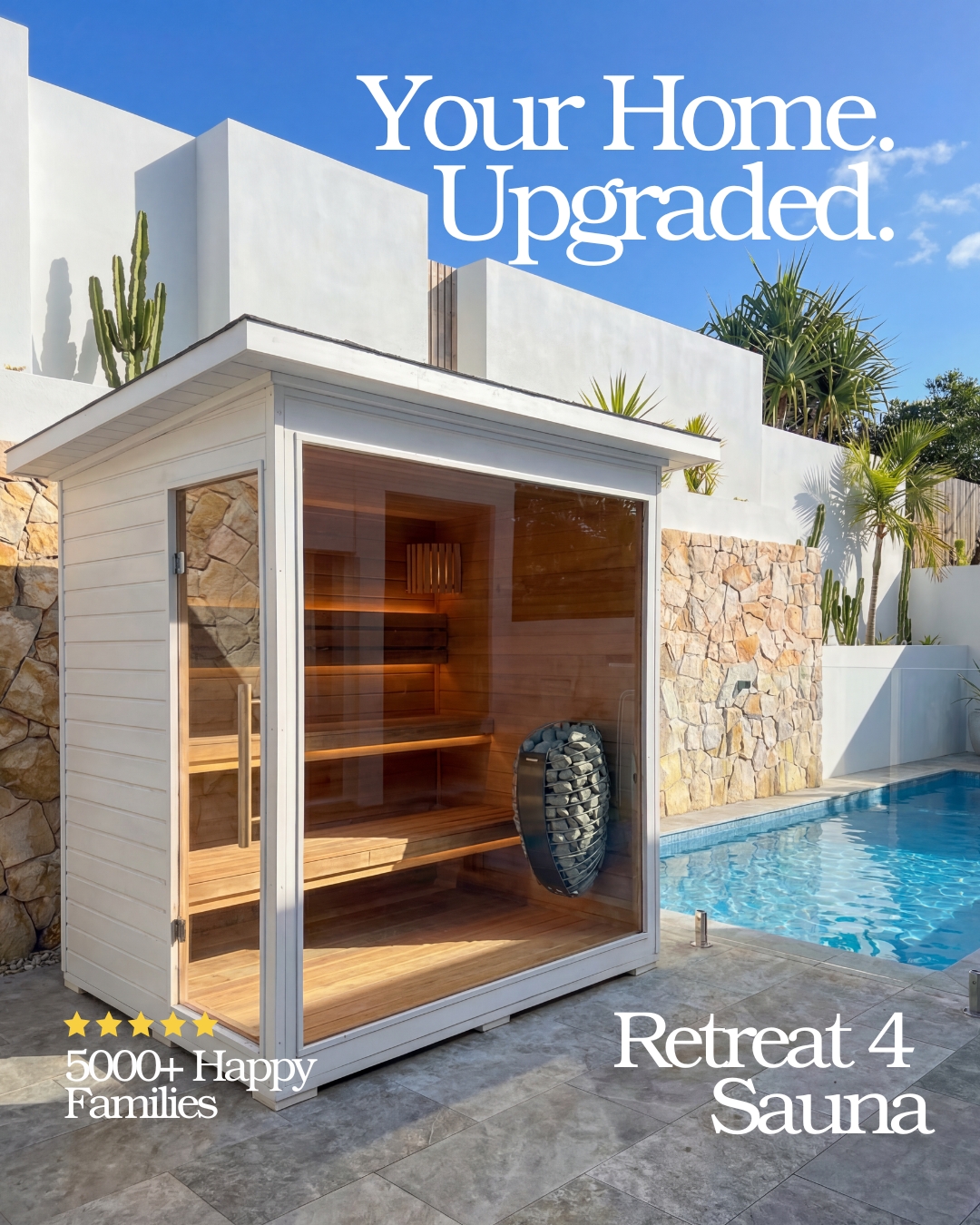Swell Sport Facebook ad: Sauna In Stock Now