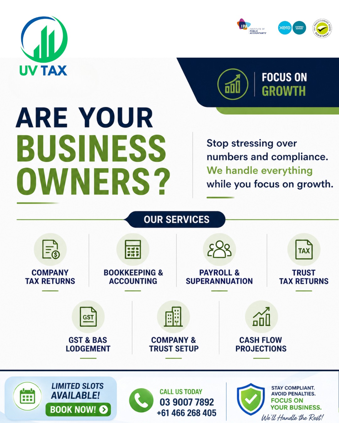 UV Tax Facebook ad