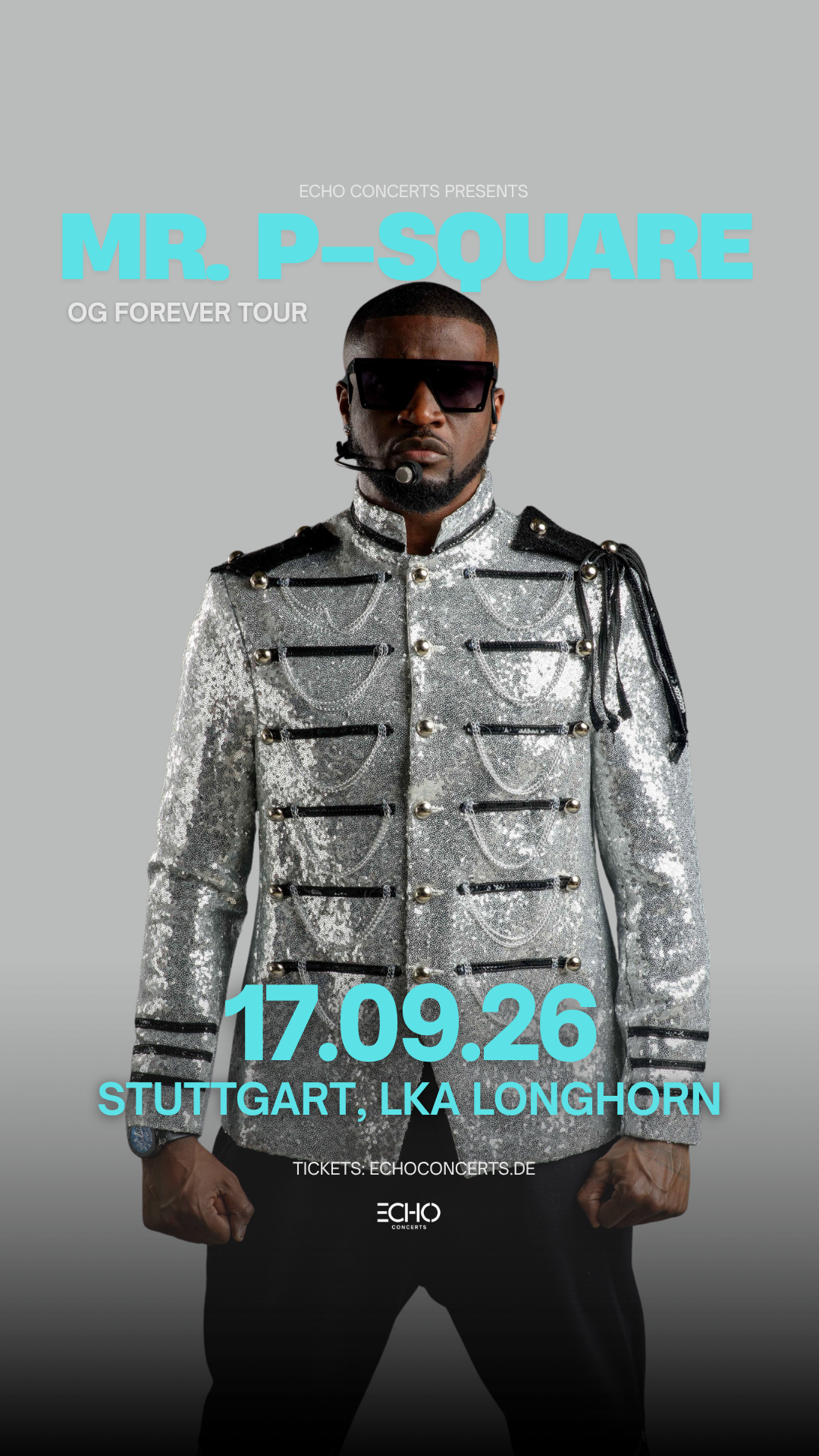 Echo Concerts Facebook ad: MR. P-SQUARE live in Stuttgart