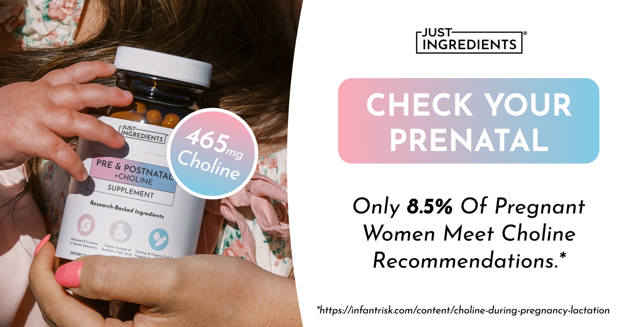 Just Ingredients Facebook ad