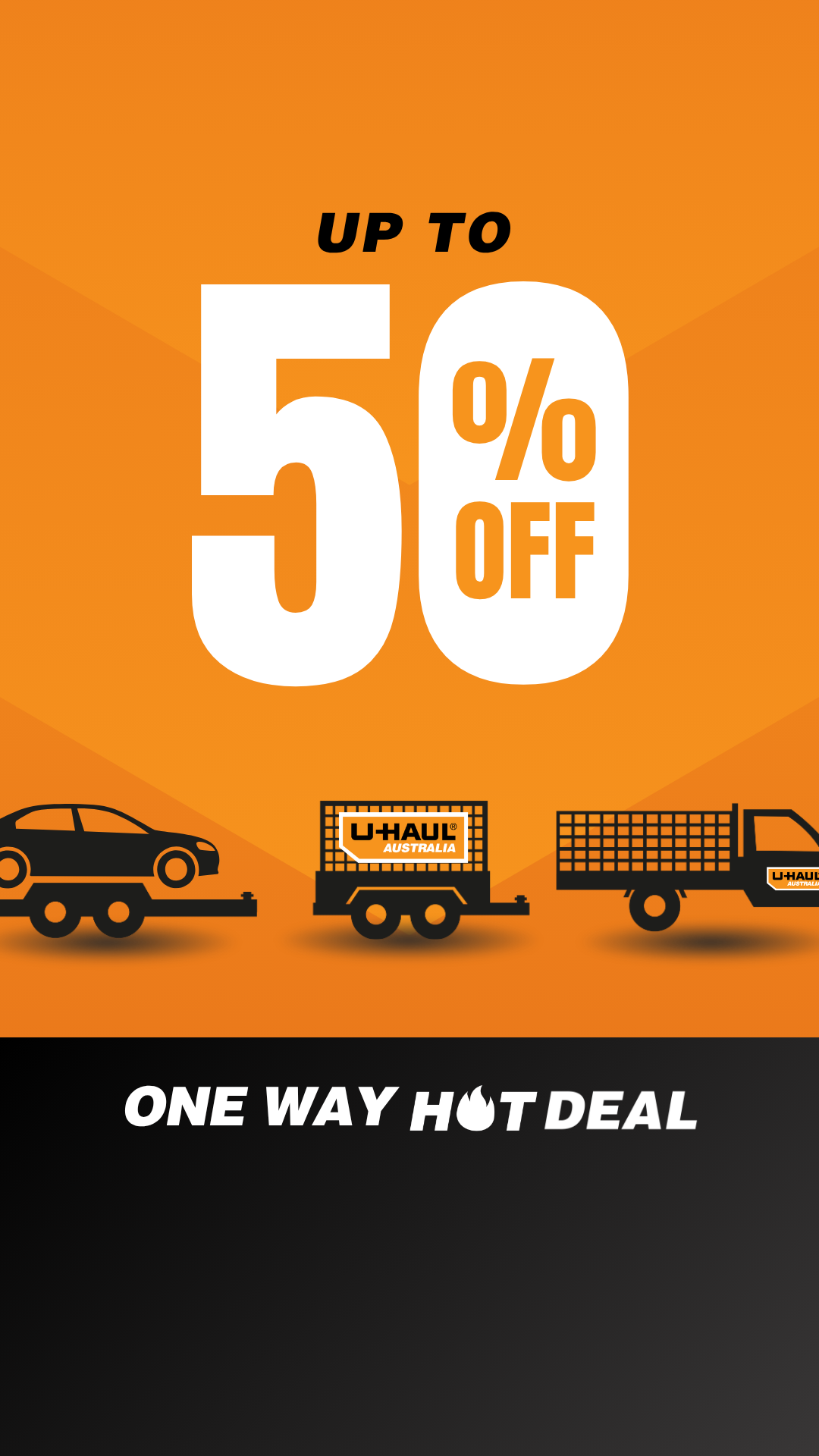 U-Haul Australia Facebook ad from May 5, 2026