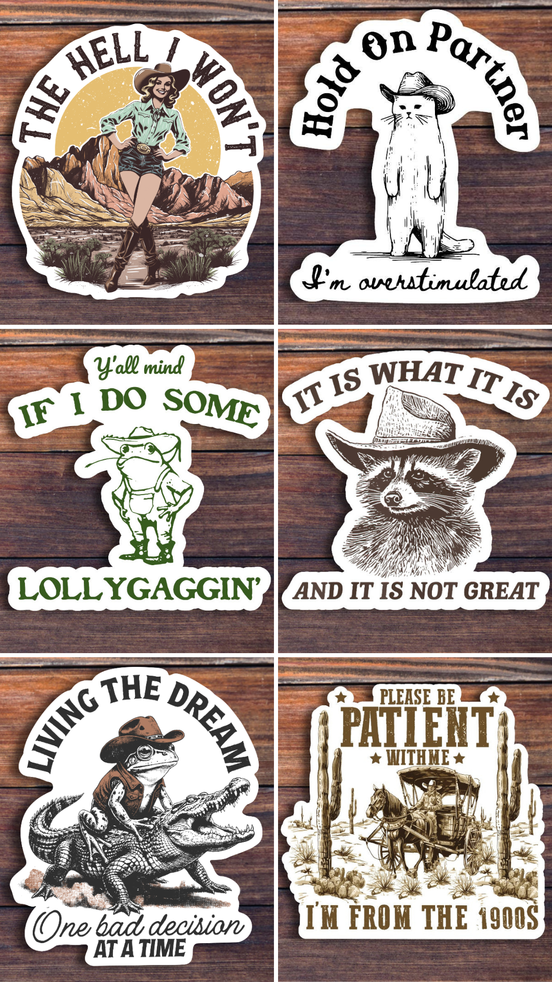 Sticker Horse Facebook ad