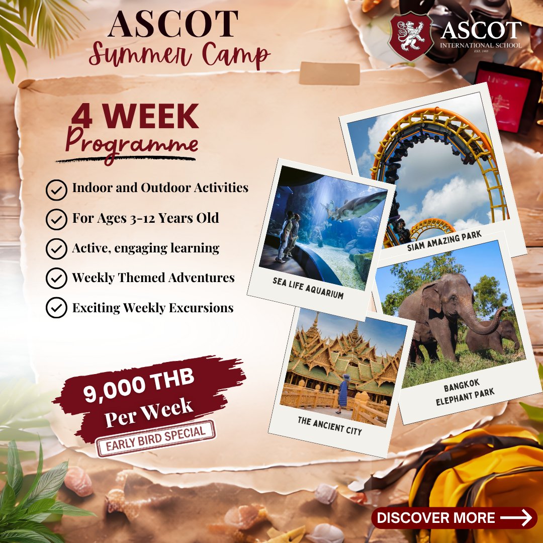 Ascot International School Facebook ad